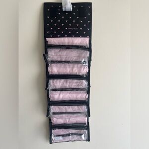 Mary Kay Black Organizer with Pink Hearts